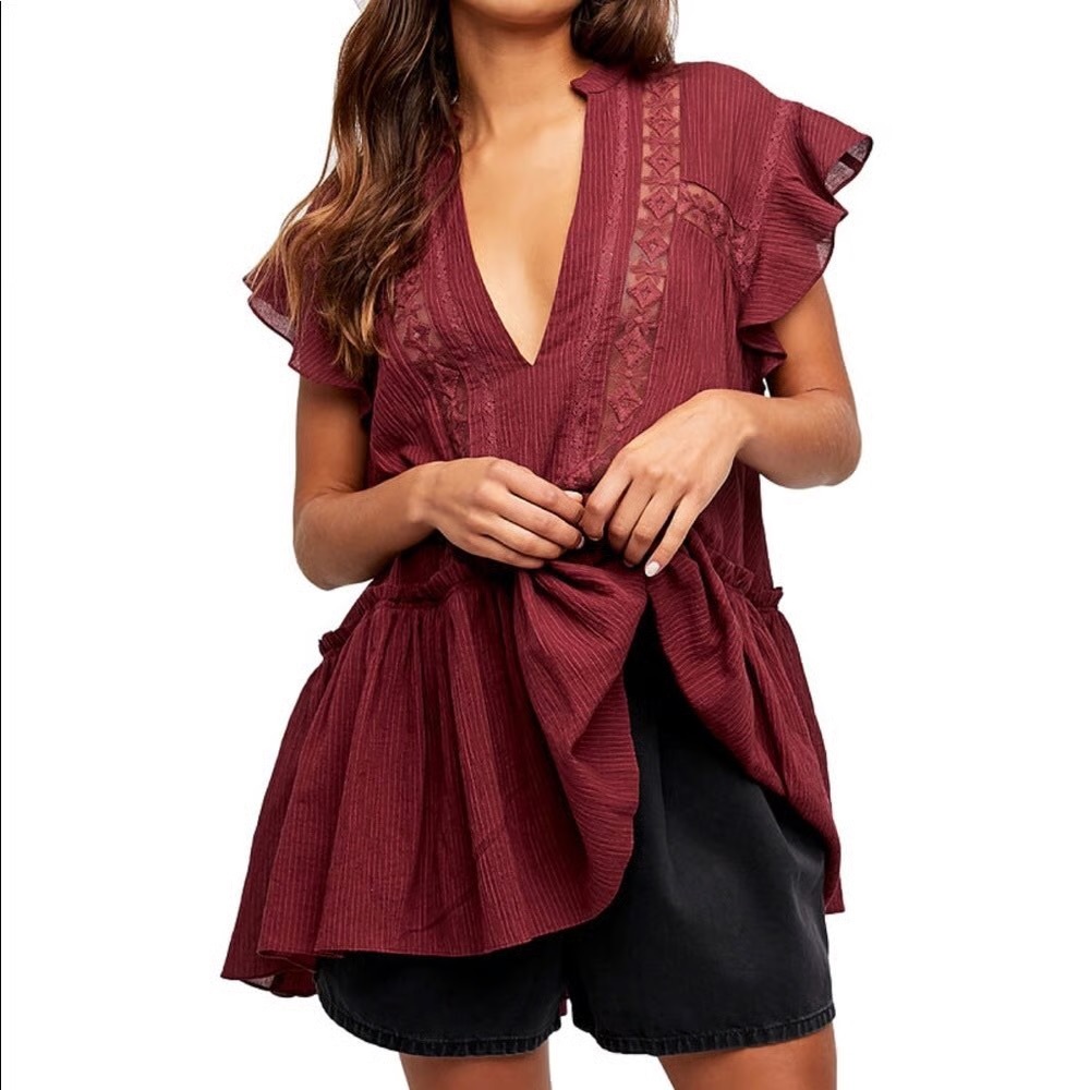Free People Baby Blues Tunic